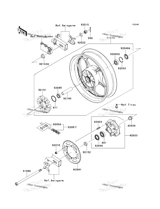 Rear Wheel/Chain (Bes)