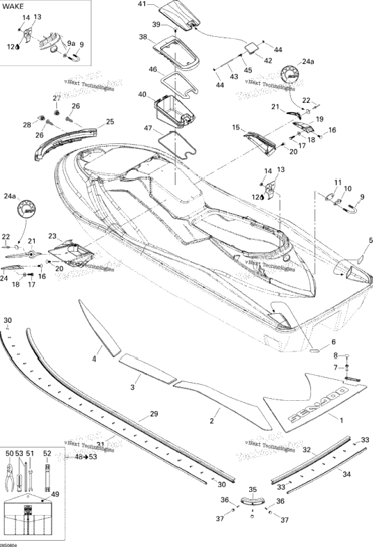 Body, Rear View Std