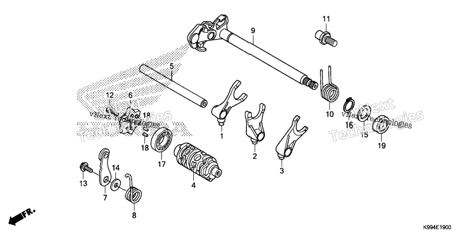 GEARSHIFT DRUM