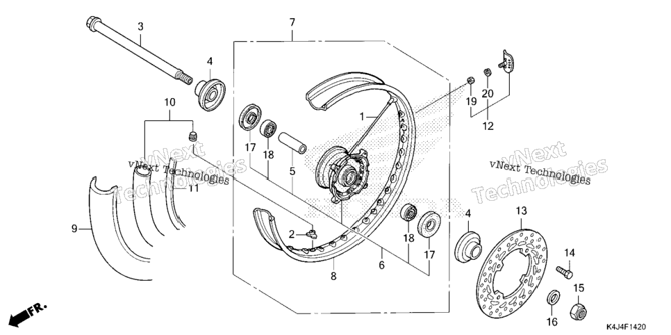 FRONT WHEEL
