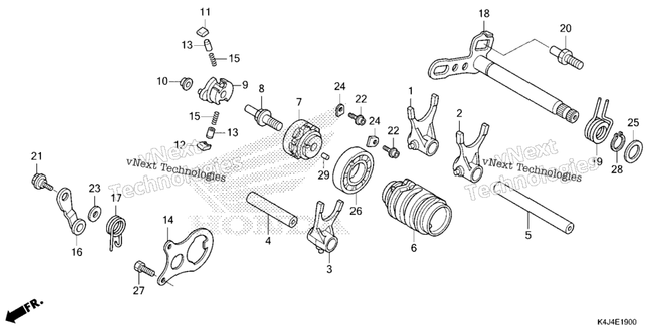 GEARSHIFT DRUM