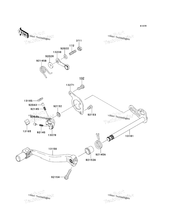 Gear Change Mechanism