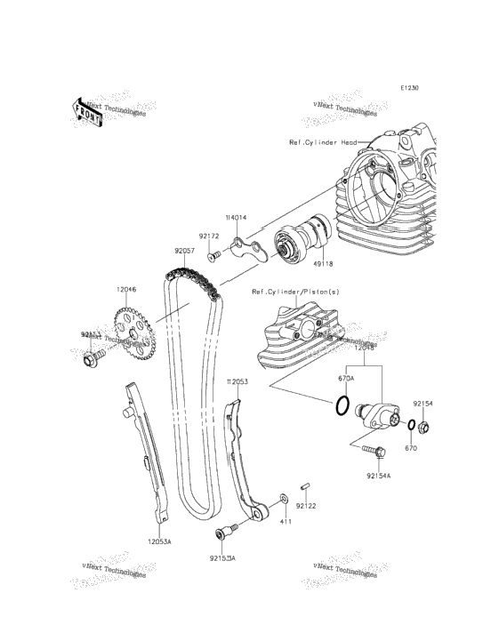 Camshaft(S)/Tensioner