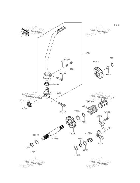 Kickstarter Mechanism