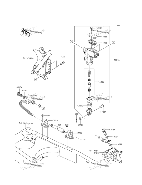 Rear Master Cylinder
