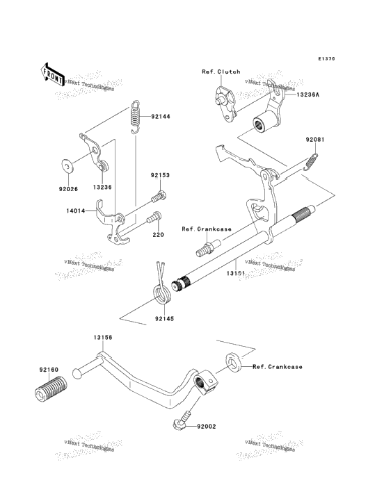 Gear Change Mechanism