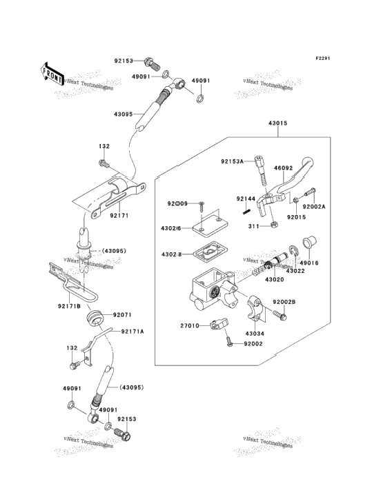Front Master Cylinder
