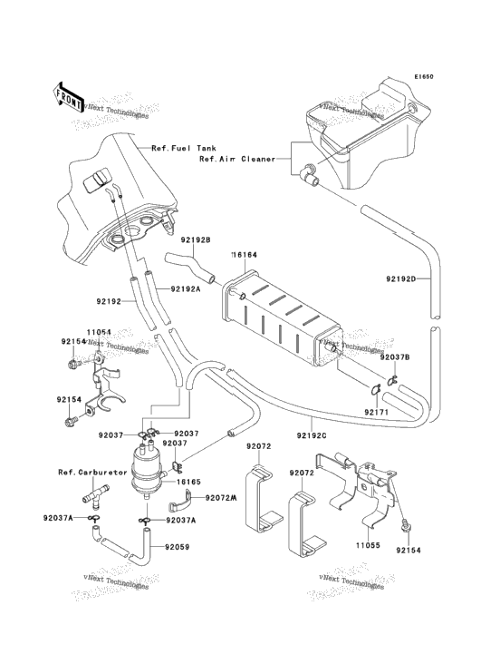 Fuel Evaporative System (Ca)