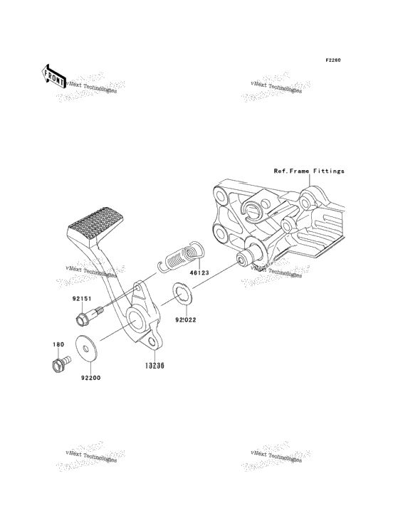 Brake Pedal/Torque Link