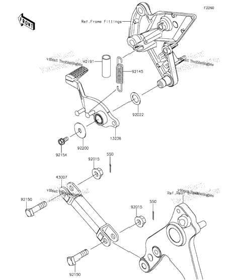 Brake Pedal/Torque Link