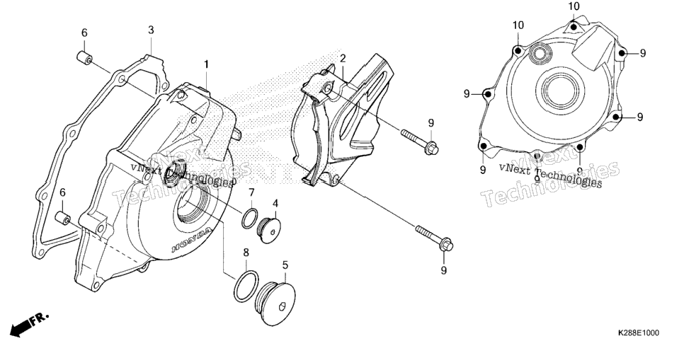 LEFT CRANKCASE COVER