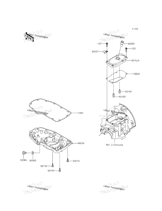 Breather Cover/Oil Pan