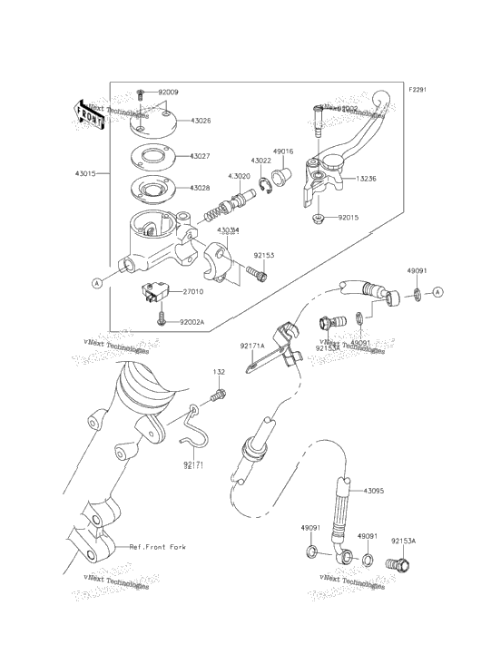 Front Master Cylinder