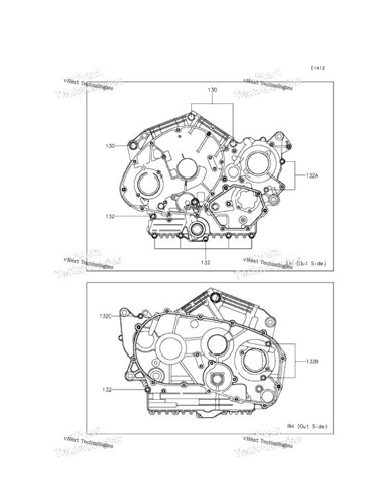 Crankcase Bolt Pattern