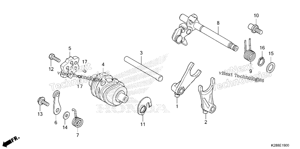 GEARSHIFT DRUM