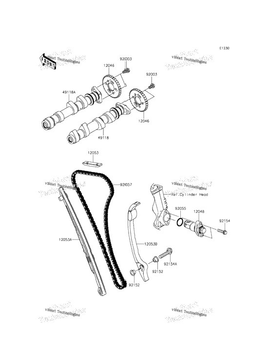 Camshaft(S)/Tensioner