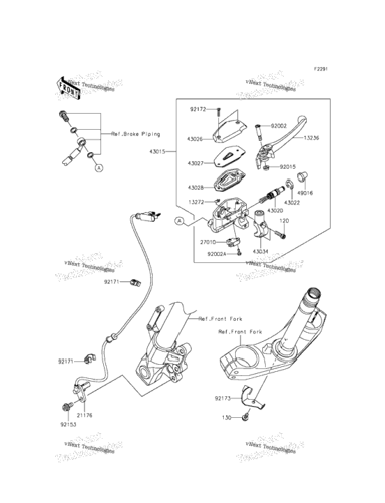 Front Master Cylinder