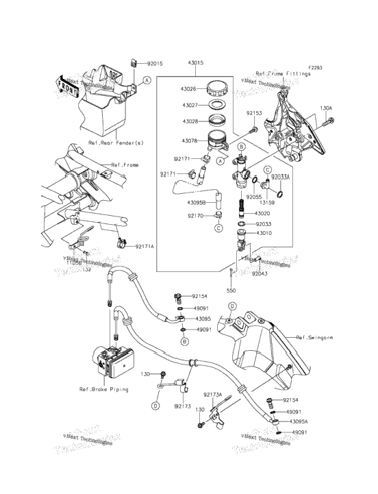 Rear Master Cylinder
