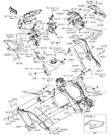 Cowling(Center)