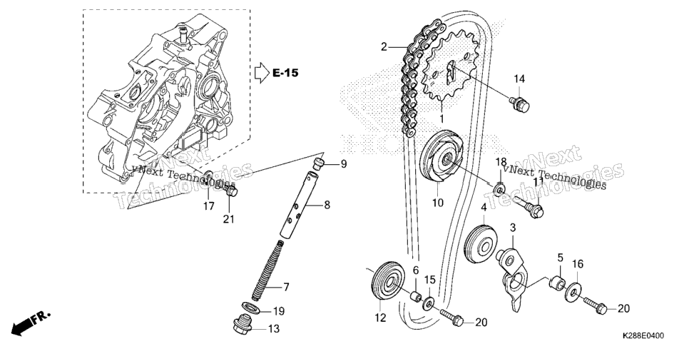 CAM CHAIN / TENSIONER