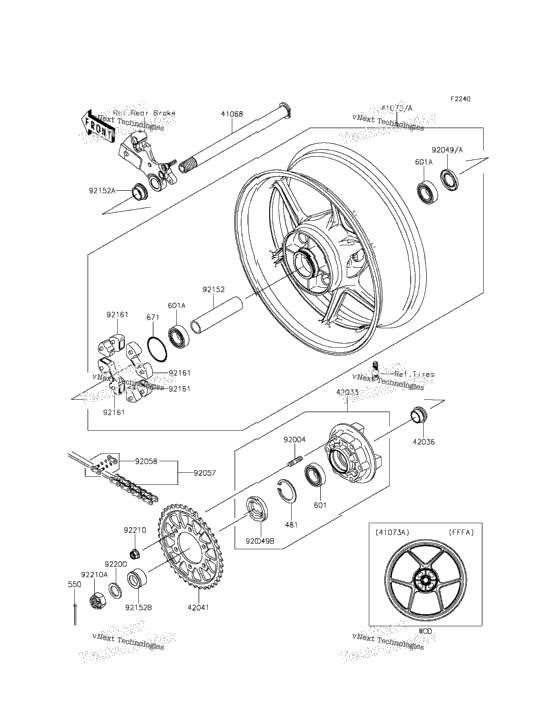 Rear Wheel/Chain