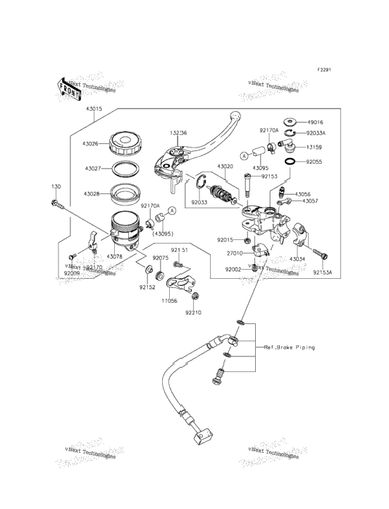 Front Master Cylinder