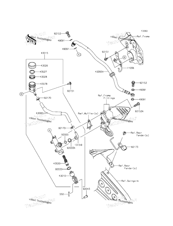 Rear Master Cylinder