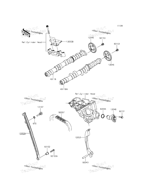 Camshaft(S)/Tensioner