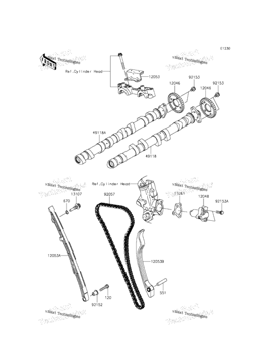 Camshaft(S)/Tensioner