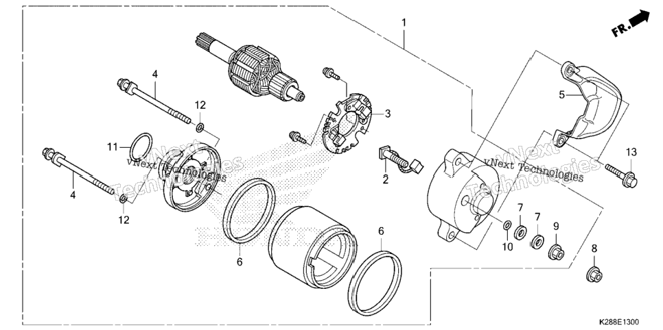 STARTER MOTOR