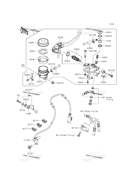 Front Master Cylinder