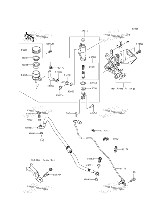 Rear Master Cylinder