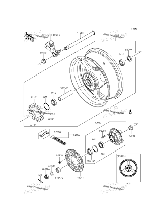 Rear Wheel/Chain