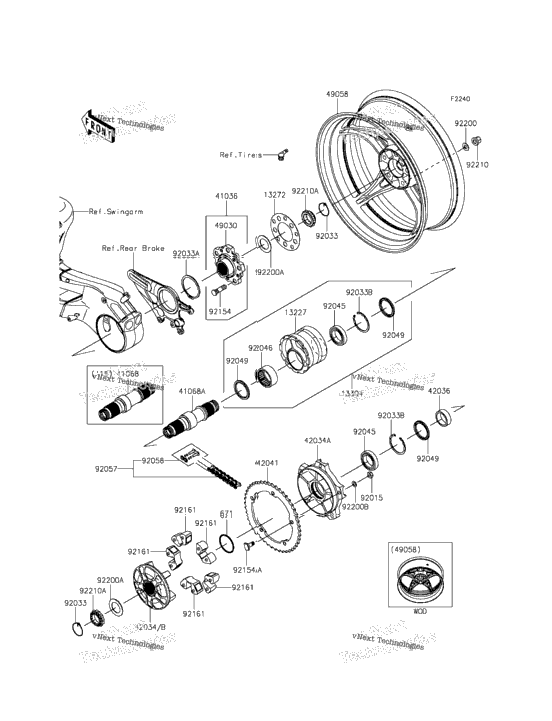 Rear Wheel/Chain