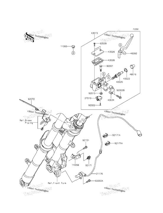 Front Master Cylinder