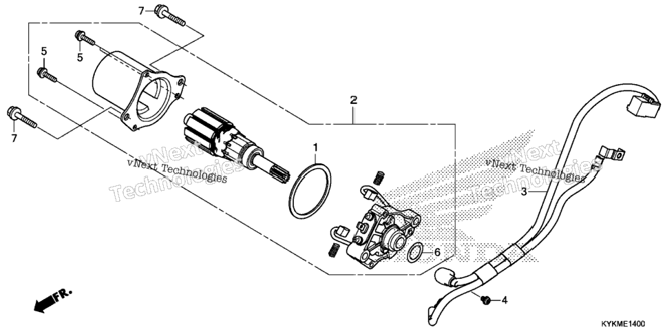 STARTING MOTOR