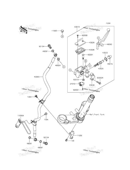 Front Master Cylinder