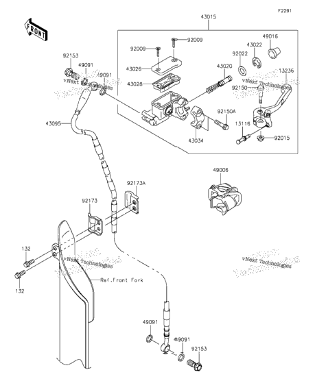 Front Master Cylinder