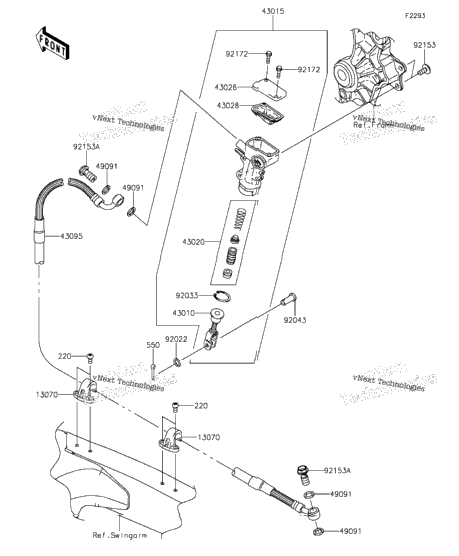 Rear Master Cylinder