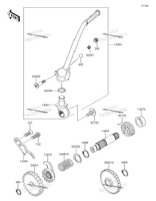 Kickstarter Mechanism