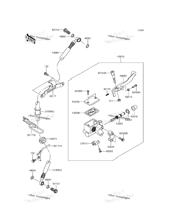 Front Master Cylinder