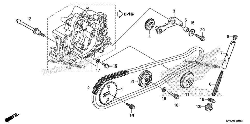 CAM CHAIN / TENSIONER