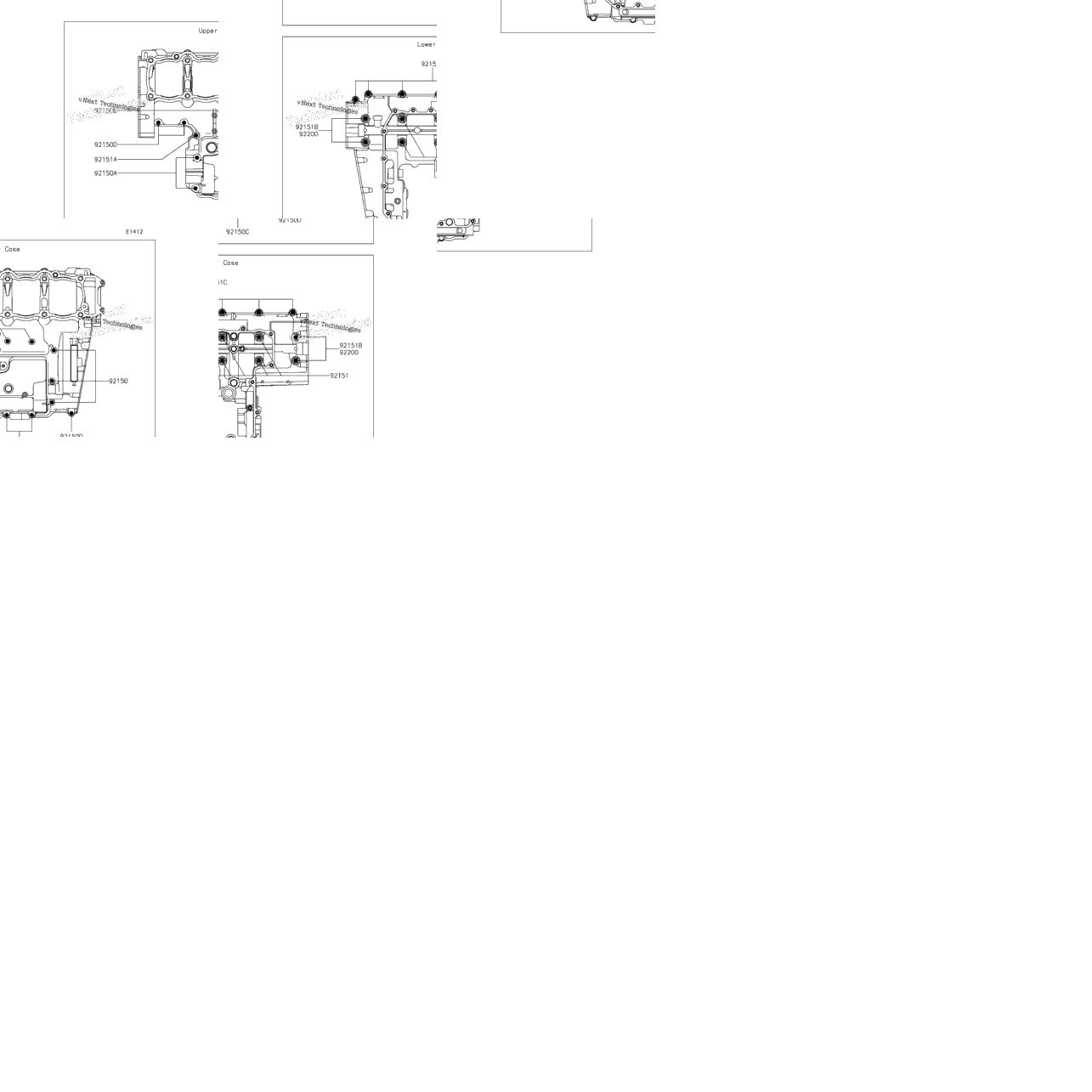 Crankcase Bolt Pattern