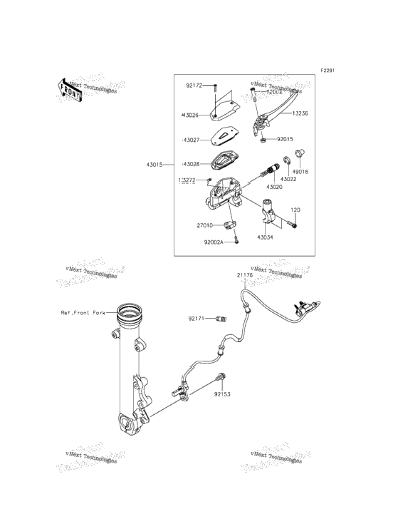 Front Master Cylinder