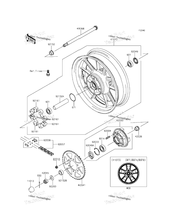 Rear Wheel/Chain
