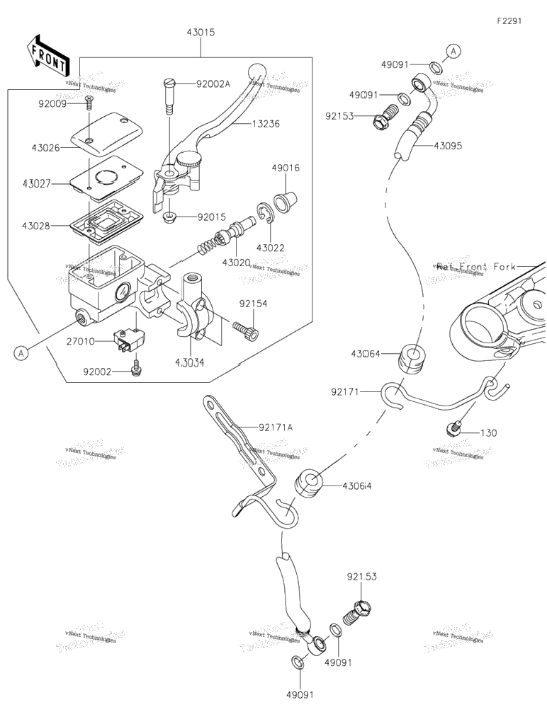 Front Master Cylinder