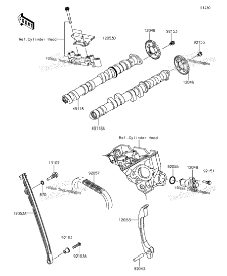 Camshaft(S)/Tensioner