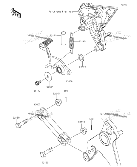 Brake Pedal/Torque Link