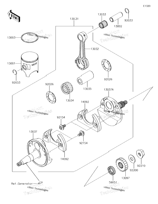 Crankshaft/Piston(S)