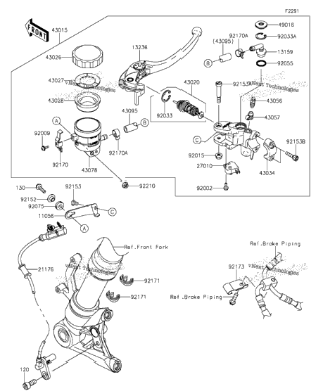 Front Master Cylinder